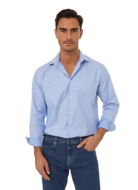 CHEMISE DROITE EN COTON - AU PRINTEMPS PARIS pour HOMME | Printemps