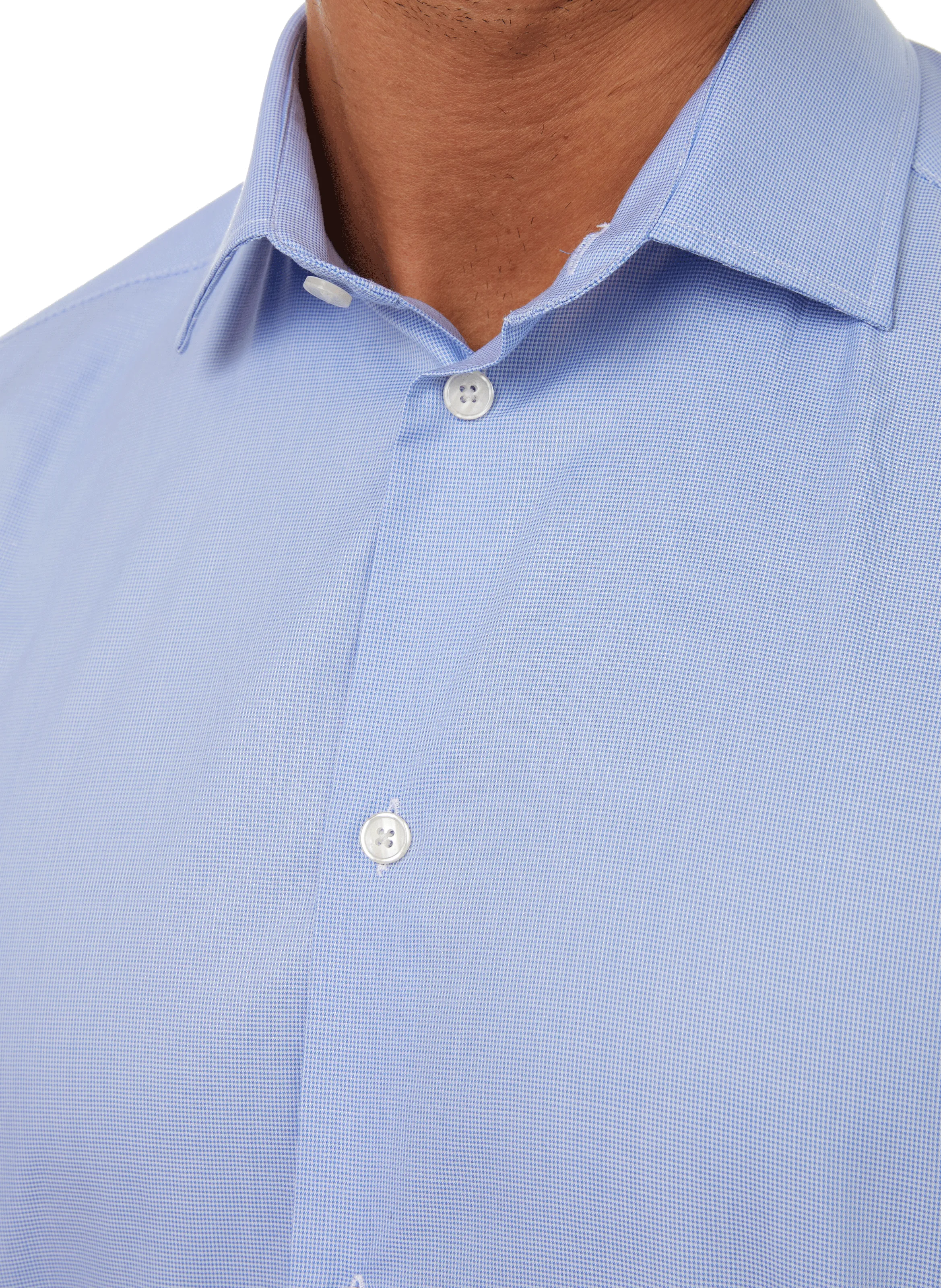 CHEMISE DROITE EN COTON - AU PRINTEMPS PARIS pour HOMME | Printemps