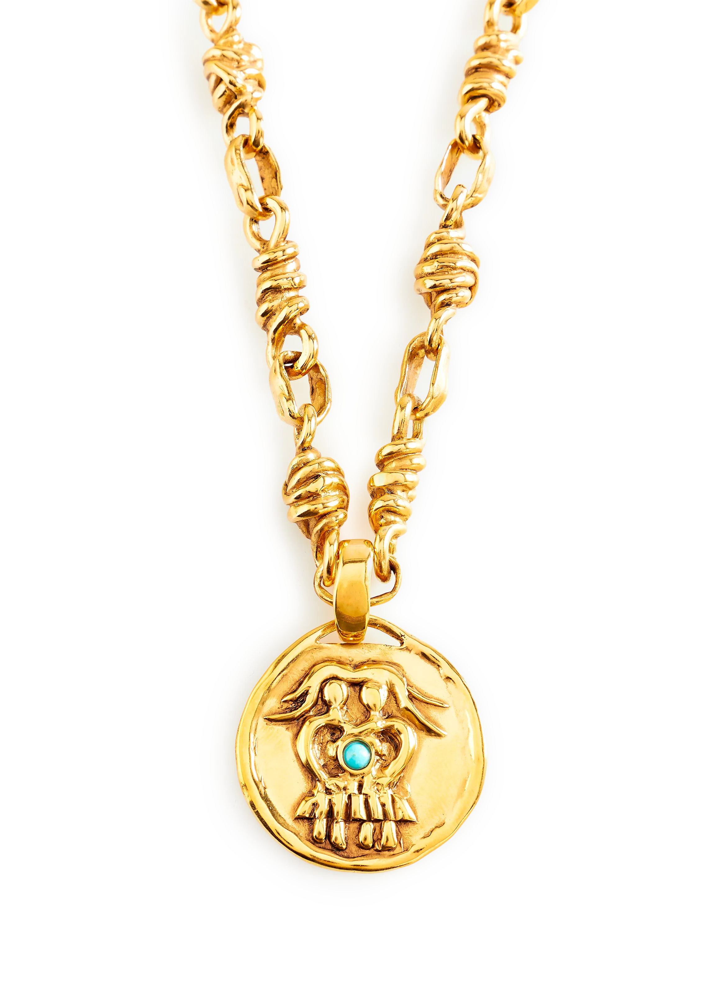 COLLIER ASTRO GéMEAUX TALISMAN - GOOSSENS pour FEMME | Printemps
