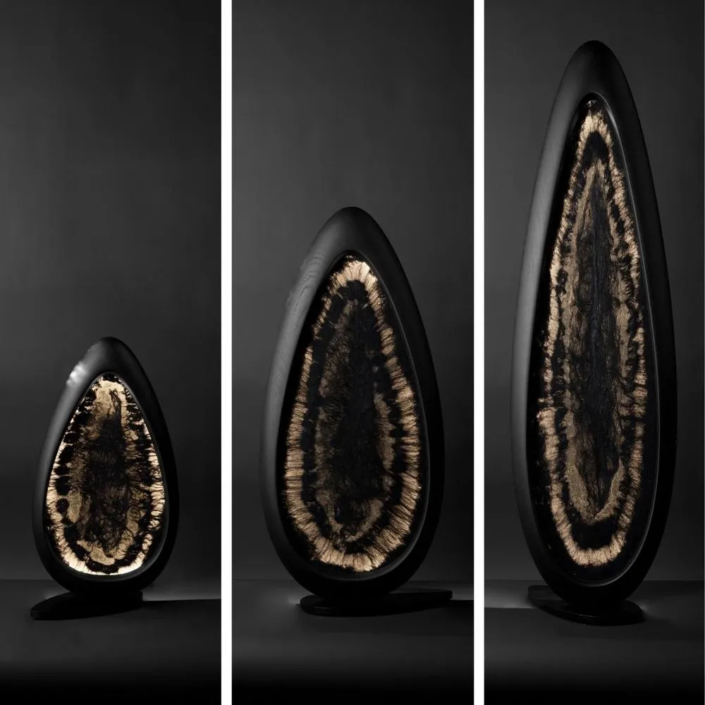 Geode table lamp\" onyx\ "