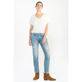 Jeans boyfit 200/43, longueur 34 bleu Clio | 3 Suisses