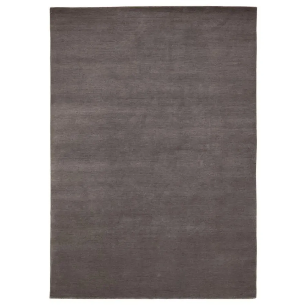 Northern light wool rug - smoke