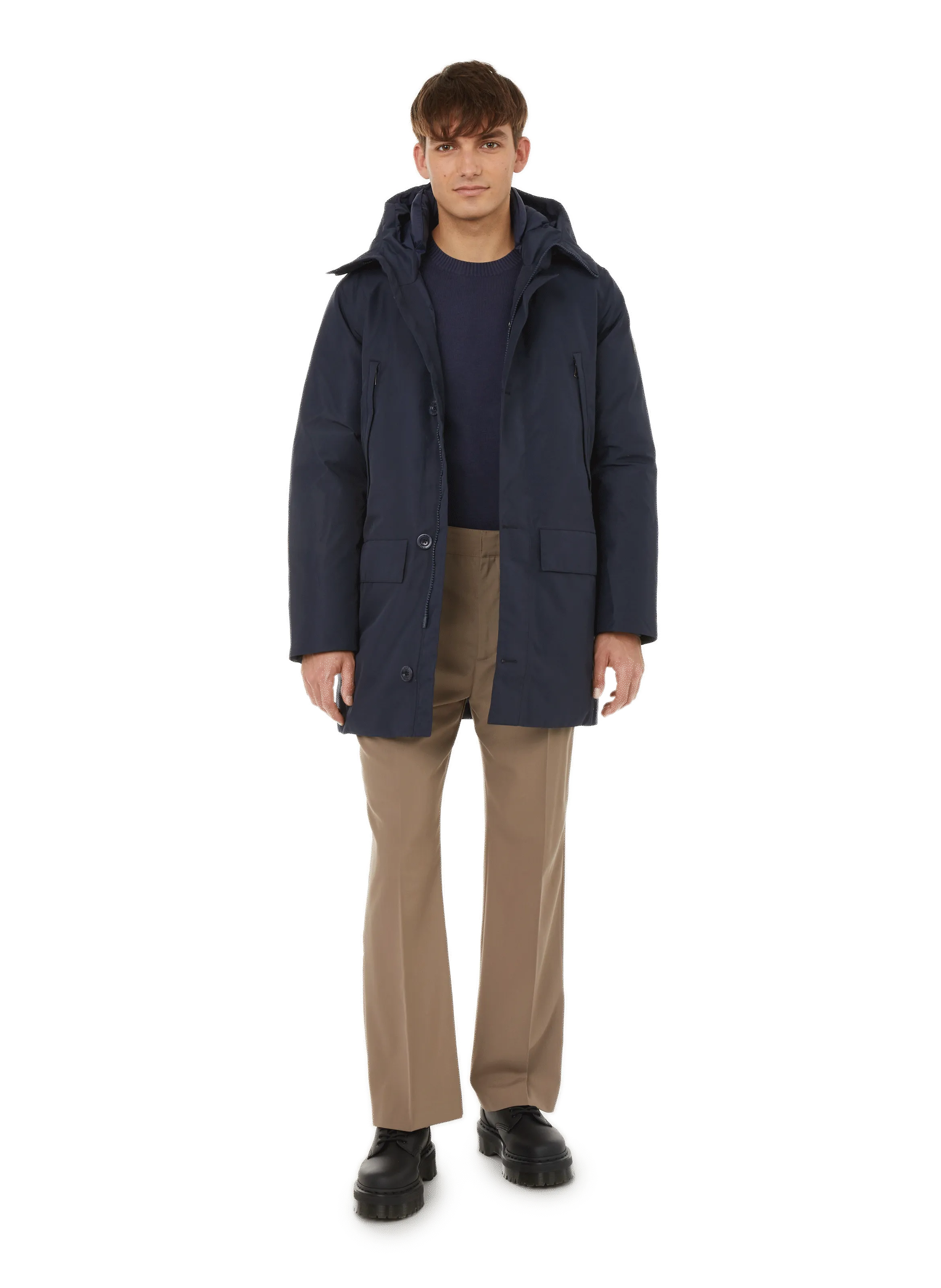 PARKA LONGUE à CAPUCHE - AIGLE pour HOMME | Printemps