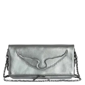 POCHETTE EN CUIR ROCK WINGS - ZADIG&VOLTAIRE pour FEMME | Printemps