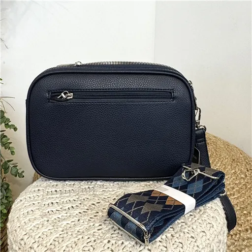 Sac 3 Poches Marine Flora&Co - Bleu Clair