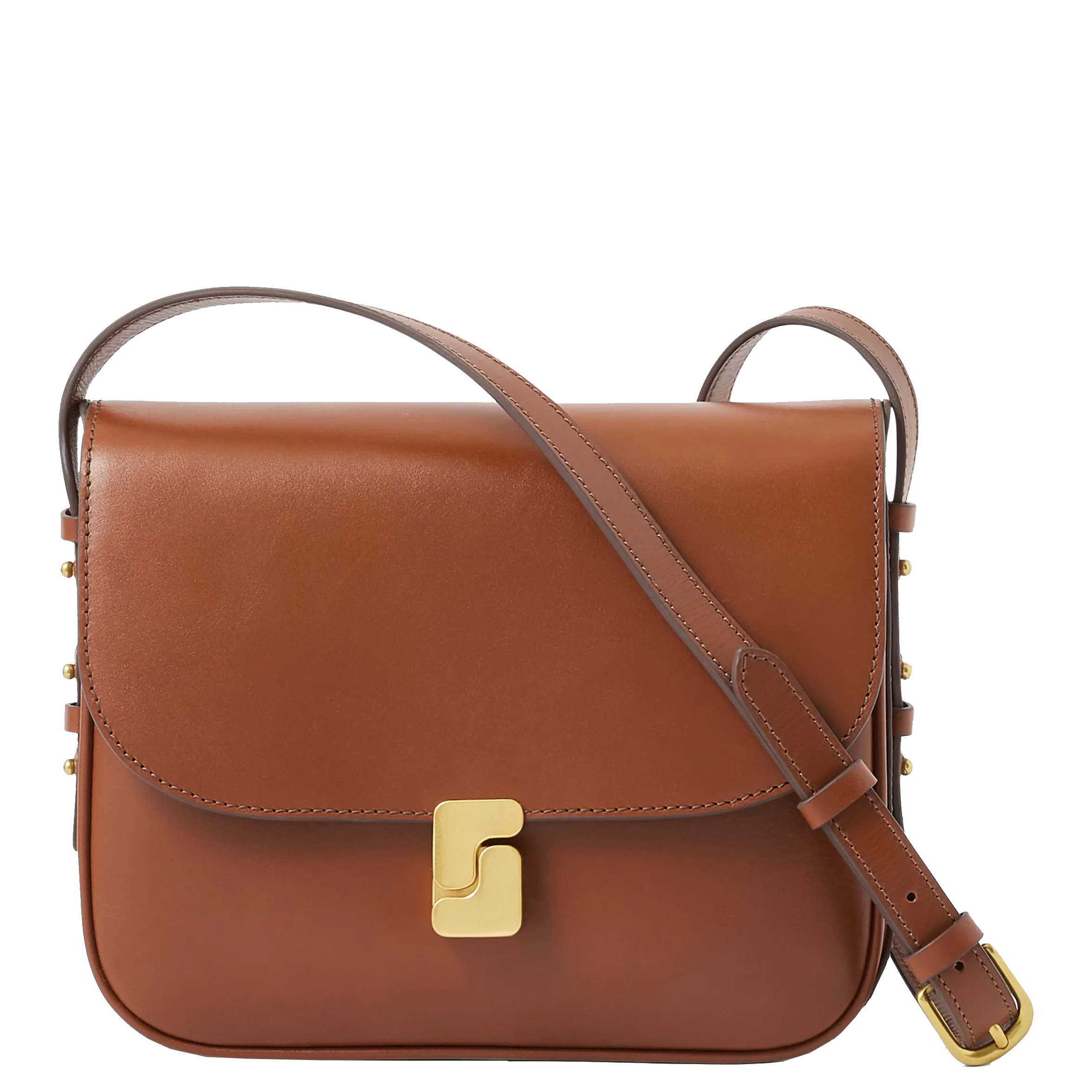 SAC BANDOULIèRE EN CUIR GLACé BELLISSIMA MAXI - SOEUR pour FEMME | Printemps