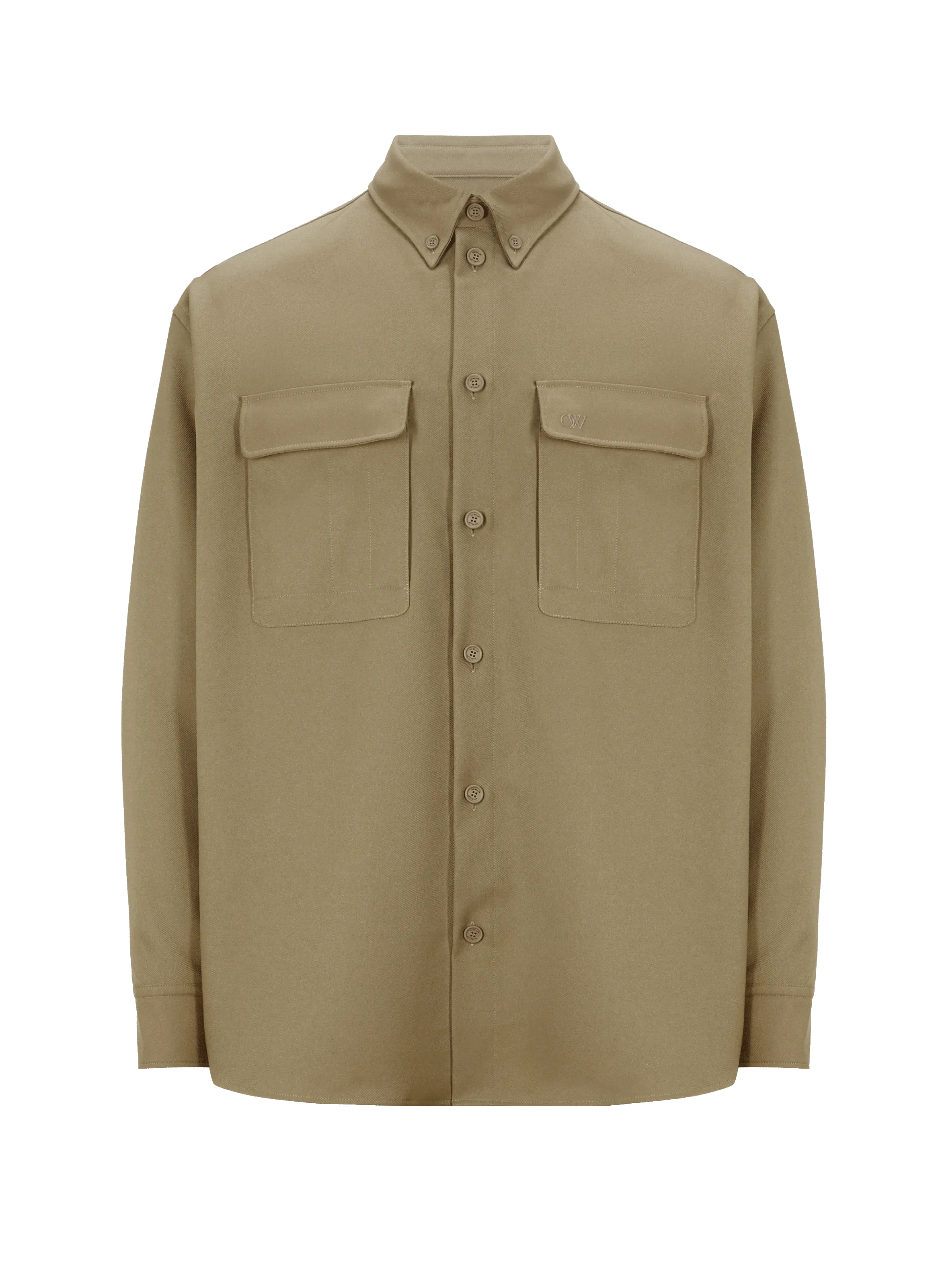 SURCHEMISE UNIE - OFF-WHITE pour HOMME | Printemps