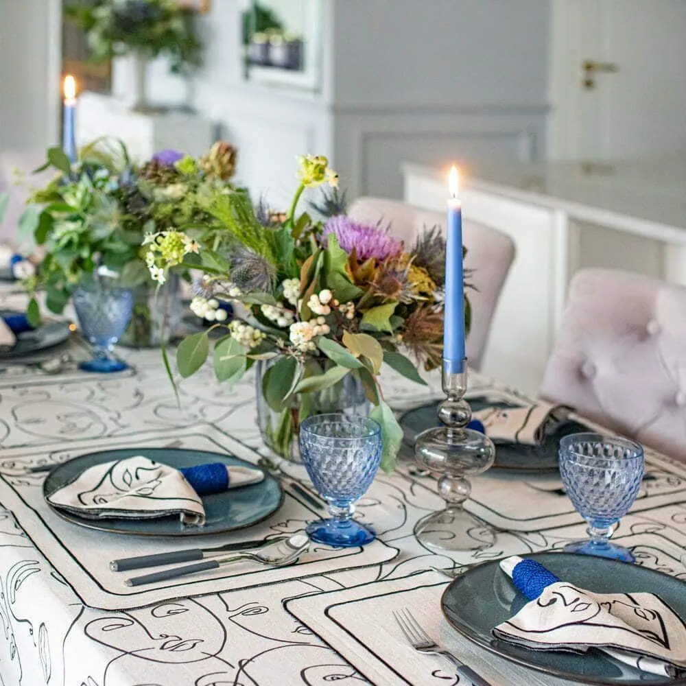 Tablecloth venus - 130 cm x 300 cm