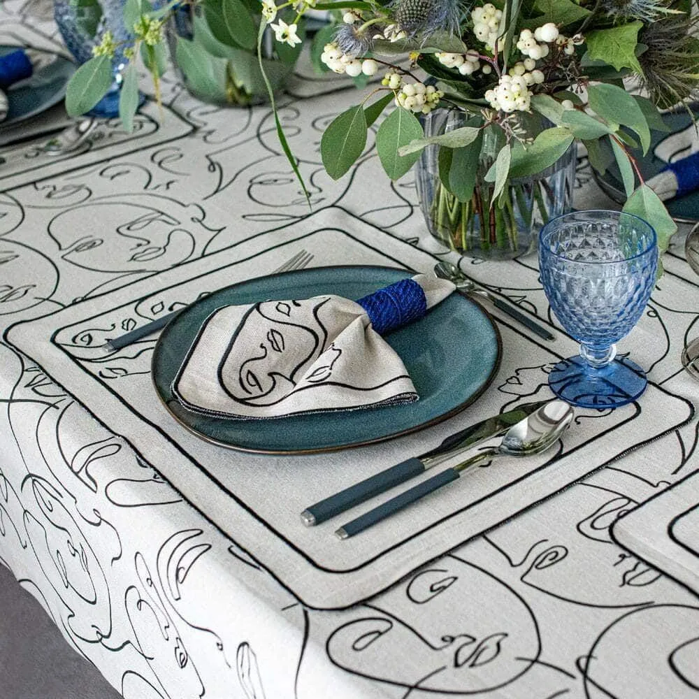 Tablecloth venus - 130 cm x 300 cm