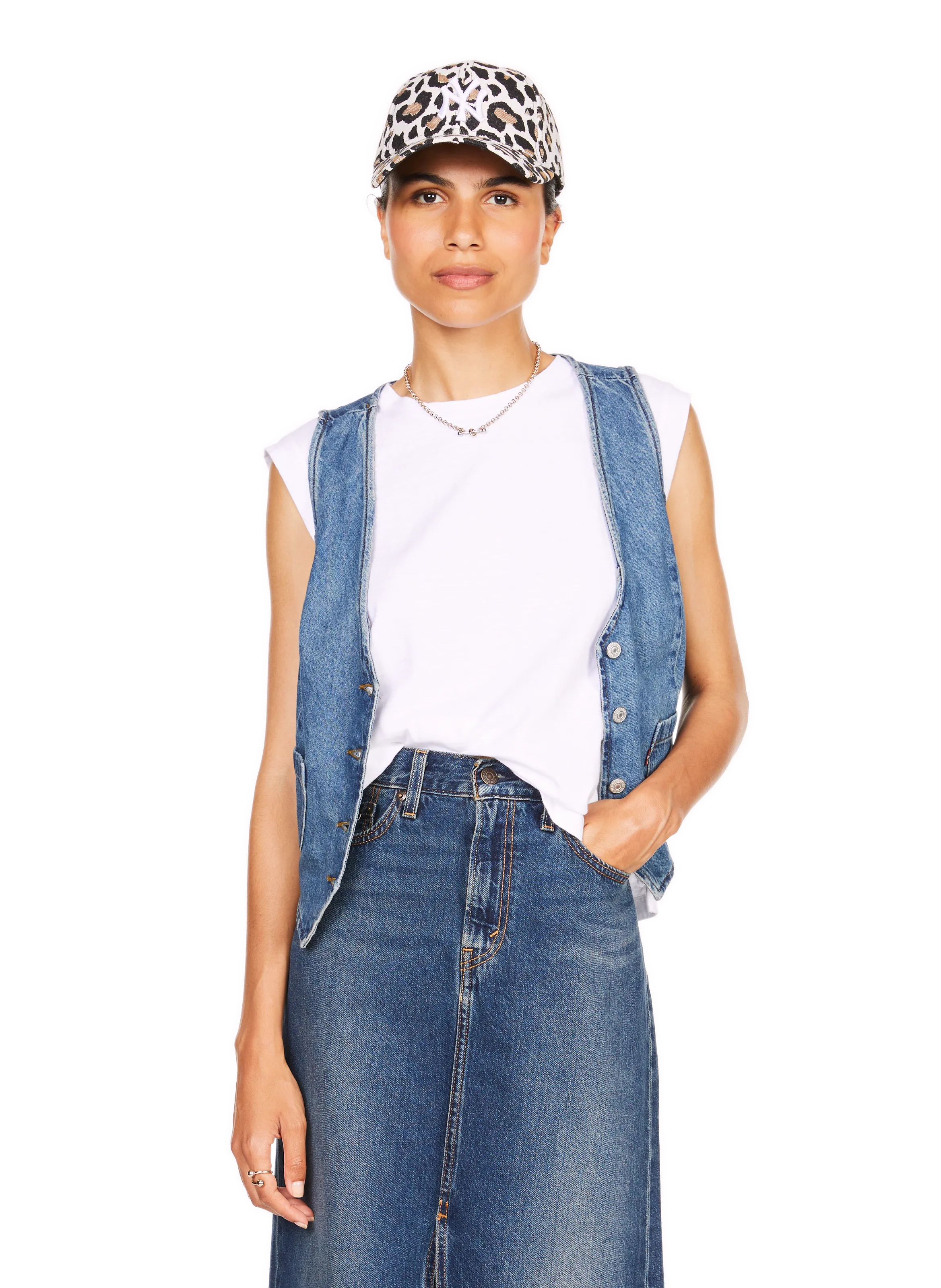 VESTE SANS MANCHES EN JEAN - LEVI'S pour FEMME | Printemps